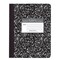 Roaring Spring Case of Black Marble Comp Notebooks, Wide Ruled, 100 sht, 15 lb White Paper, 9.75"x7.75", Hard Cover, PK24 77230cs - alternate 3