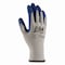 G-Tek GP Latex-Coated Cotton/Polyester Gloves, Large, Gray/Blue, Pair, 12PK 39-1310/L - alternate 3
