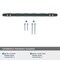 Amerock London 8 in 203 mm Center-to-Center Black Bronze/Golden Champagne Cabinet Pull BP36663BBRBBZ - alternate 4