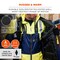 Ergodyne 3XL Lime Class 2 Insulated Hi-Vis Freezer Jacket 6478 - alternate 5