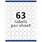 Avery Multiuse Removable Round Labels w, PK945 6450 - alternate 3