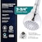 Supply Giant High Pressure Single Function Showerhead w/ Brass Ball, 2.5 GPM, 2.5in Face Dia. 74-32847 - alternate 3