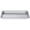 Amgood 13 in. x 10  in. 19 Gauge Quarter Size Aluminum Bun / Sheet Pan. AMG SBP-19G-1013-1PK-Z - alternate 4