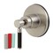 Kingston Brass Single-Handle Six-Way Diverter Valve with Round Trim Kit, Brushed Nickel KS4038DKL - alternate 1