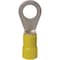 Gardner Bender 12 to 10 AWG No.8 to No.10 Stud Size Yellow Vinyl-Insulated Barrel Ring Terminal, 14PK 20-106 - alternate 2