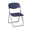 Office Star Products FC Series Folding Chair with Plastic Seat and Back, Sivler / Black FC8000NS-7 - alternate 1
