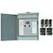 Square D Load Center, 24 -Pole, 125 A, 12 -Space, Plug-On Neutral, NEMA 3R Enclosure HOM1224M125PRBVP - alternate 5
