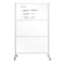 Mastervision Protector Glass Mobile Panel with Transparent Panel 48''x60'' DSP123046 - alternate 1