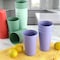 Gibson Home Zelly Melamine 16oz 16 Piece Tumbler Set in Assorted Colors 135270.04 - alternate 5