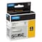 Dymo Rhino Perm Vinyl Industrial Label Tape, 0.5x18 ft, White/Black Print 18444 - alternate 2