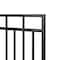 Nuvo Iron 45in Wx46in H Benitoite Gate, 48in W Opening, Self Close Hardware w/Double Side Handle and 2x2 Hinges IBG04546 - alternate 6