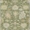 Homeroots 3' X 5' Artichoke Green Ivory And Tan Floral Washable Indoor Outdoor Area Rug 605181 - alternate 3