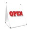 Signmission Open, 36 Inch x 24 Inch A-frame Yard Sign, Plastic Sign SBC-2436-Open - alternate 1
