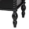 Baxton Studio Callison Spindle Chest - 4-Drawer Farmhouse Vertical Cabinet with Turned Accents for Bedroom, Black 271-14740-ZORO - alternate 4