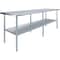 Amgood 36 in. x 96 in. Stainless Steel Table WT-3696-Z - alternate 1