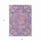 Homeroots 9' X 12' Purple Floral Medallion Washable Indoor Outdoor Area Rug 607852 - alternate 2