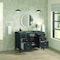 James Martin Vanities Myrrin 48'' Vanity, Carbon Oak w/ Parisien Bleu Silestone Top w/FreePower Wireless Charger 485-V48-CBO-FPBL - alternate 4