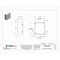 Nvent Hoffman Flush Slotted Latch Electrical Enclosures, 14 in H, 6 in D, 12 in W, 1, Steel A14N126 - alternate 2