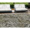 Homeroots 10' X 14' Brown Beige And Tan Abstract Washable Indoor Outdoor Area Rug 588455 - alternate 1