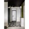 Vdomdoors Front Exterior Prehung FiberGlass Door Frosted Glass / Manux 8102 Grey Ash / Transom Window / Offic MANUX8102EXD-SS-W36 x H80+14-LH - alternate 3