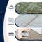 Jonathan Y Petunia Distressed All-Over Floral Border Non-Slip Machine-Washable Green/Brown 2ft x 8ft Runner Rug PTN102A-28 - alternate 3