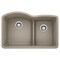 Blanco Diamond 1-3/4 Low Divide, Truffle 441596 - alternate 1