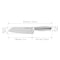 Henckels Modernist 7-inch Hollow Edge Santoku Knife 1014137 - alternate 2