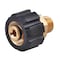 Surfacemaxx M22 Female x 3/8-in Male NPT Screw Nipple 5800 psi SMX-PWA311 - alternate 1