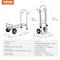 Vevor Aluminum Hand Truck 4 in 1 Folding Dolly Cart 1000 lbs Capacity Heavy Duty 2143B - alternate 5
