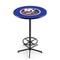 Holland Bar Stool Co 42" Black New York Islanders Pub Table L216B4236NYIsln - alternate 1