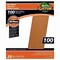 Gator Finishing 9 x 11 in. Bare Wood Sandpaper, 100 Grit, Medium, 25PK 4227 - alternate 1