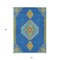 Homeroots 8' X 10' Denim Blue Red And Green Oriental Washable Indoor Outdoor Area Rug 598403 - alternate 6