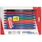 Pentel EnerGel-X Retractable Liquid Gel Pen, 0.7mm Metal Tip, Medium Line, Assorted Ink, 8-Color Set BL107CRBP8M - alternate 2