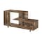 Homeroots 47in Brown Cabinet Enclosed Storage TV Stand 490358 - alternate 3