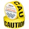 Jrex Safety Caution/Cuidado Tape Roll - 1000 Ft x 3 Inch Wide Each - Yellow, 2PK PCCT-JR-2PK - alternate 1