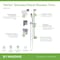 Symmons Verity HydroMersion Double Handle Shower Trim Kit with Hand Spray (Valve Not Included) 499515TRM - alternate 2