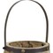 Homeroots Set of Two Natural Wood And Steel Bucket Pot Planters, 2PK 632615 - alternate 5