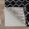 World Rug Gallery Non Slip Rug Pad for Hardwood Floors 2 ft x 4 ft Cream RP21S2X4 - alternate 1