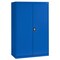 Sandusky Shelf Cabinet, 72 in H, 46 in W, 24 in D, Recessed, Three-Point Locking, 4 Shelves EACR462472-06 - alternate 3