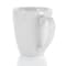 Elama Cara 6 Piece 10 Ounce Porcelain Cup Set in White EL-CARA6PC - alternate 3