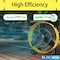 Edendirect Heavy Duty Industrial Blower Drum Fan, 30 in Blade Dia, 120V, 2,900/4,800 cfm IR-FAND30FDC - alternate 5