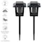 Pure Garden Solar Light and Insect Zapper, Black, 2PK 50-173-MOS2 - alternate 3