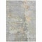 Homeroots 3' X 5' Gray Abstract Washable Indoor Outdoor Area Rug 607800 - alternate 3