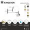 Kingston Brass Wall Mount Pot Filler Faucet, Antique Brass KS3103NX - alternate 2