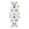 Eaton Wiring Devices Straight Blade Receptacle, 6-20R, 20 A, 250V AC, 2 Pole, 3 Wire, Flush Mount, Grounded 815W-BOX - alternate 3