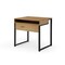 Homeroots 32" Natural and Black Writing Desk 543767 - alternate 3