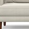 Homeroots 90" Cream Fabric Wood Sofa 641006 - alternate 4