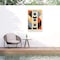 Trademark Fine Art Outdoor Canvas Art Jay Stanley 'Geometric Pattern' Wall Art for Patios, or Gardens 1X30668-OC1219WR - alternate 1
