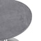 Leisuremod Round 27.55 in W, 29.34 in L, Sintered Stone/Stainless Steel, Grey VT20BS-27GRS - alternate 3