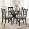 Baxton Studio Julia Dining Set, 5-Piece, Sand 269-10760-10892-ZORO - alternate 4